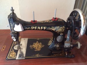 MADAME VEUVE POINT’s sewing machine