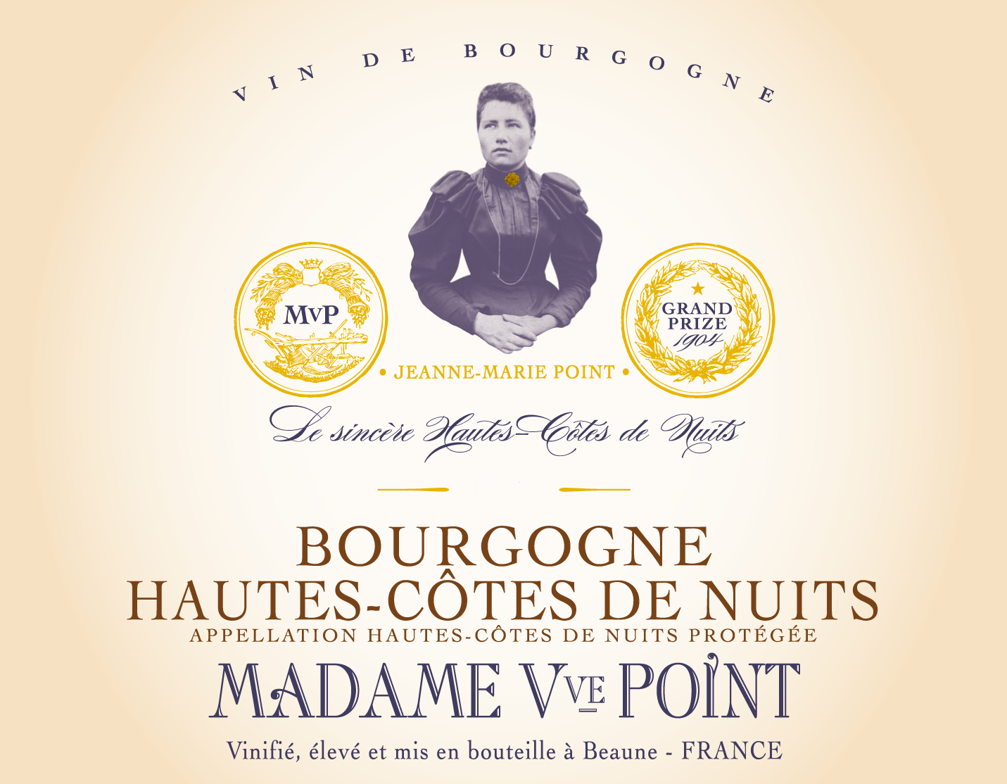 BOURGOGNE HAUTES-CÔTES DE NUITS – Madame Veuve Point