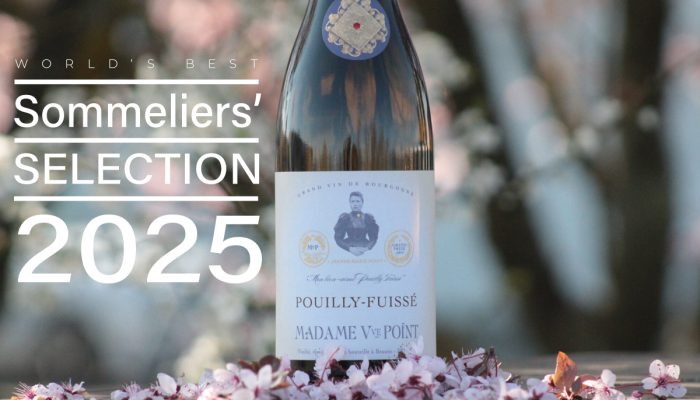 NOTRE POUILLY-FUISSE SELECTIONNE PAR LES WORLD’S BEST SOMMELIERS